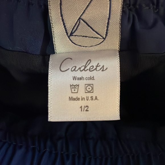Cadets Swim Shorts in Navy SZ 1/2 NWOT - Picture 3 of 3